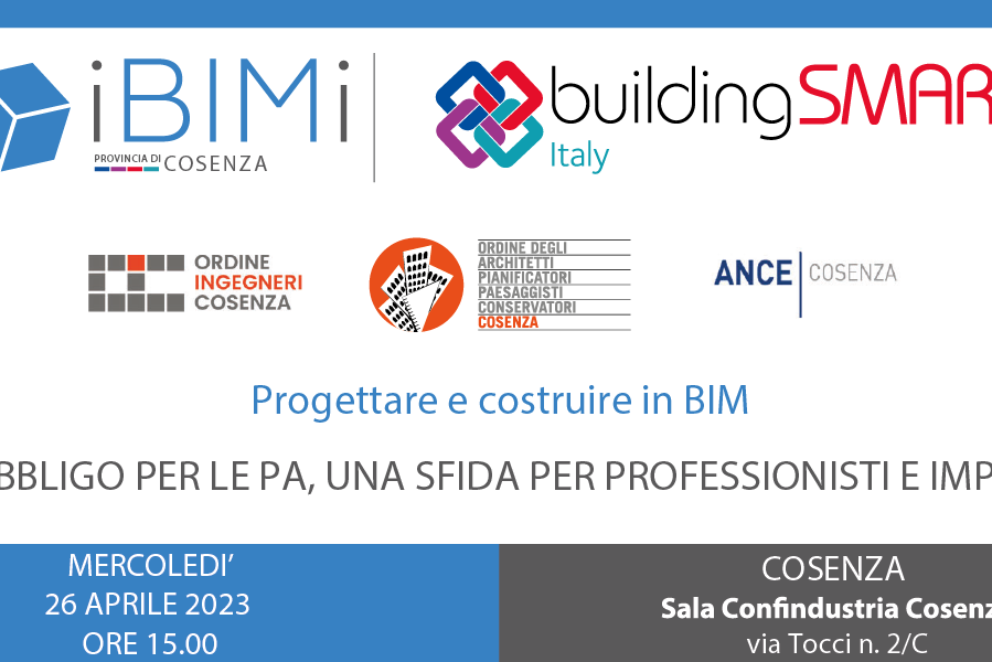 seminario ibimi - digitalizzare le imprese - bim - evento bim corigliano rossano - tecno 3d - building smart eventi - ibimi eventi - seminario tecno 3d - evento 26 aprile