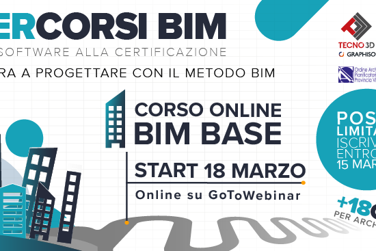 BANNER-Per-Corsi-BIM-corso-bim-base corso bim base -archicad - 3dlife percorso bim 2024-tecno3d-3dlife-bim specialist-archicad - tecno 3d