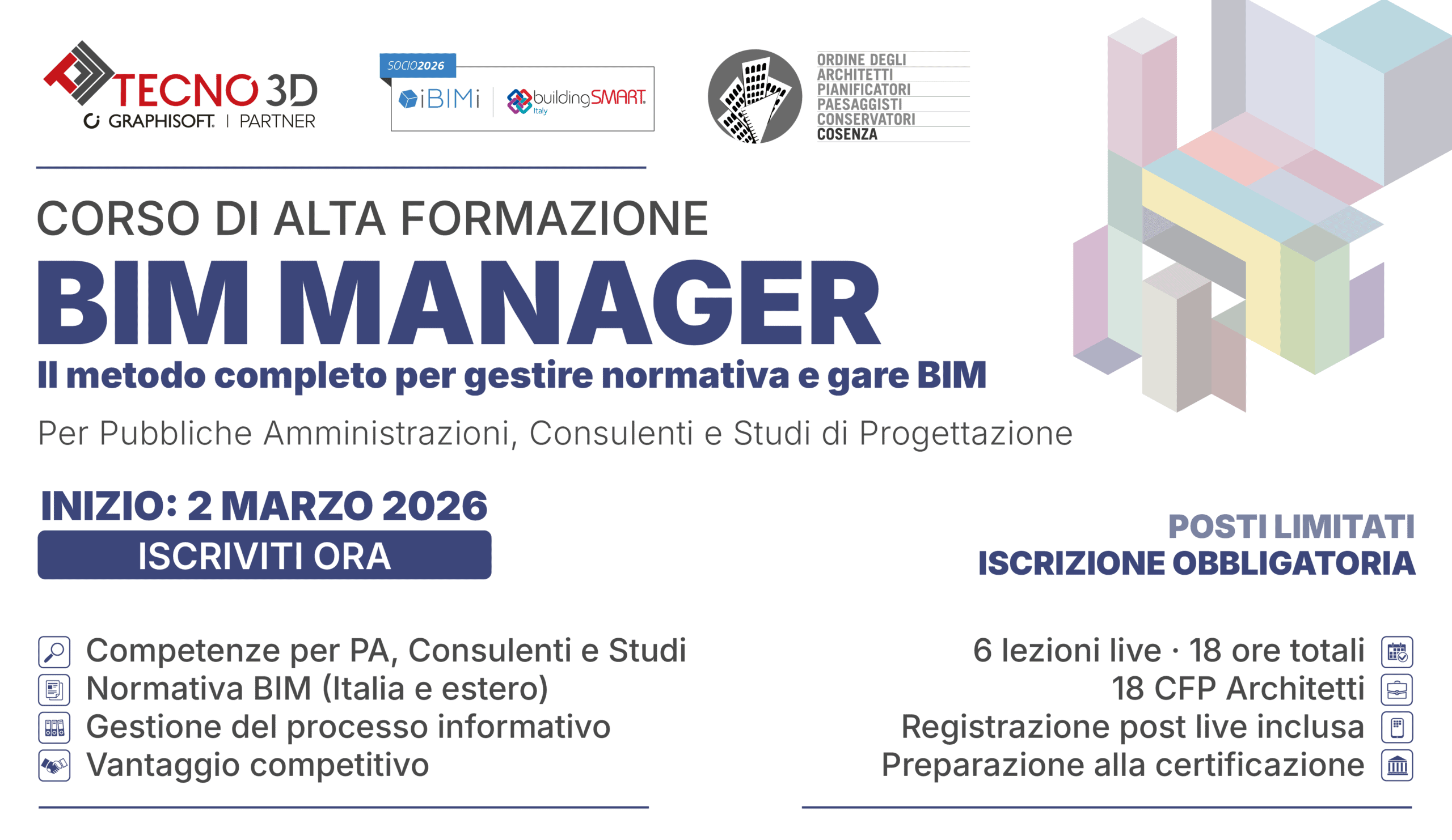 corso bim manager; diventa bim manager; formazione bim manager; bim manager certificato; corso completo; corso bim;